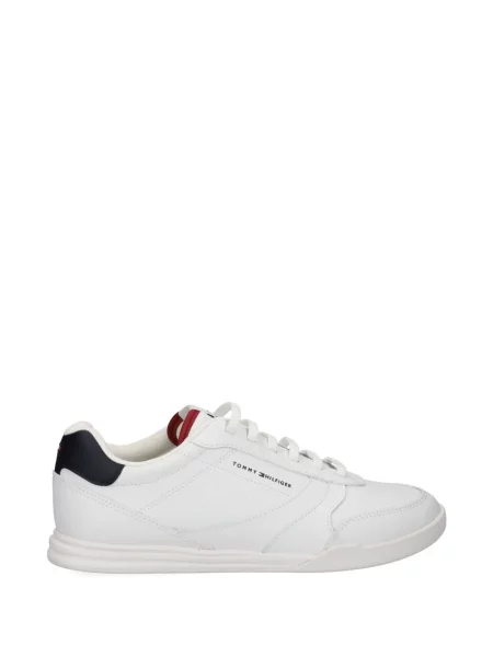 Sneakerși Tommy Hilfiger din piele alb