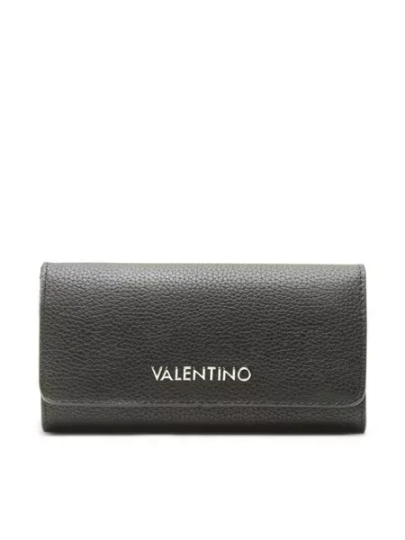 Portfel z napisem z logo model ALEXIA' Valentino Bags czarny