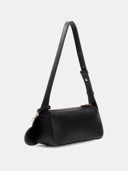Geantă Guess Isobel Mini negru