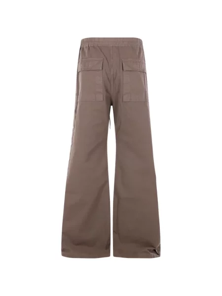 Pantaloni Rick Owens Drkshdw cu cordon maro