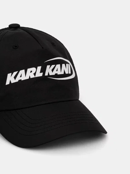 Кепка Karl Kani с принтом черная