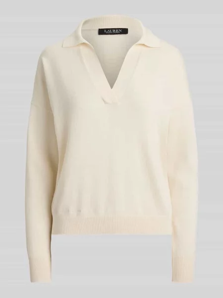 LAUREN RALPH LAUREN Sweter Kremowy beżowy