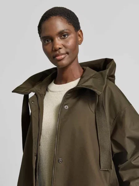 Parka z kapturem model AKIRA' G-lab oliwkowa