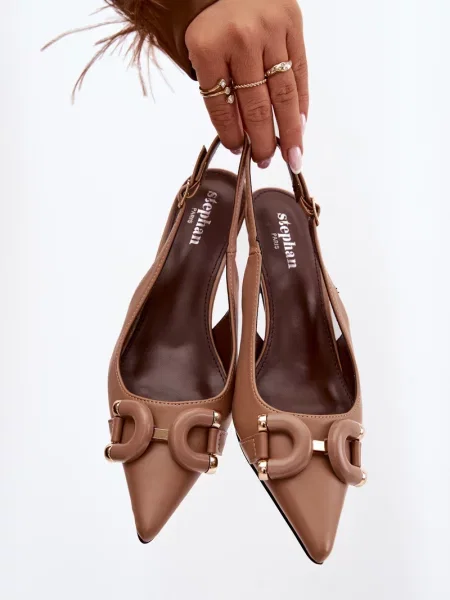 Lodičky Boto hnědé