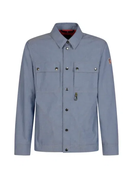 Дълго риза Moncler Grenoble синьо