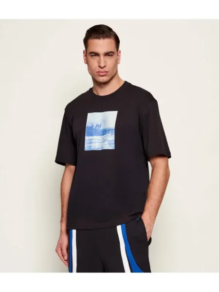 Hugo Blue Tricou Nierofix negru