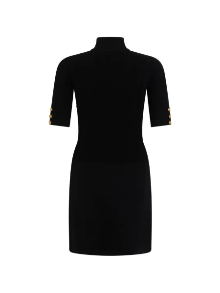 Rochie mini Elisabetta Franchi tricotate negru