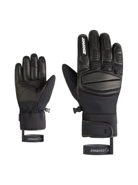 Bluzka Alberta Ferretti z dekoltem w serek skórzana czarna