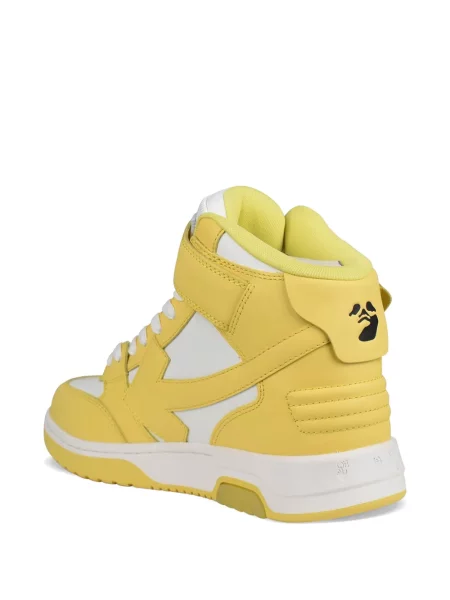 Sneakerși Off-white business alb
