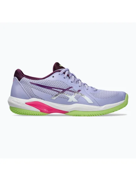 Полуотворени обувки Asics виолетово