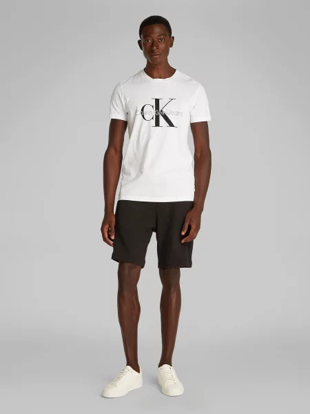 Calvin Klein Jeans Športne kratke hlače črna