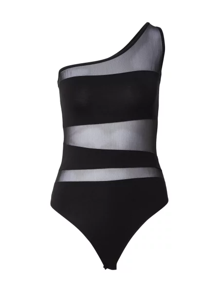 ABOUT YOU Tricou body Denise' negru