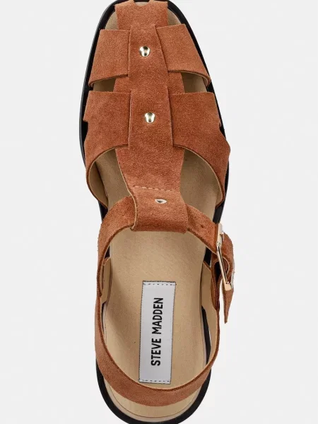 Замшевые босоножки Steve Madden