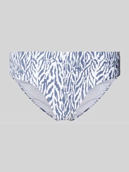 Figi bikini we wzór na całej powierzchni model Nerissa' Barts niebieskie