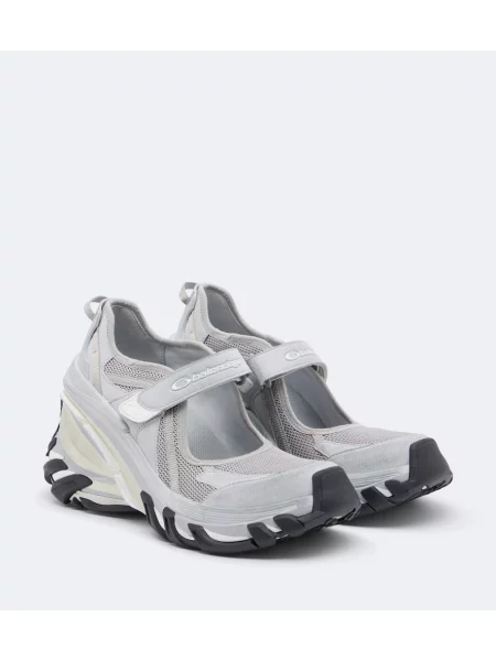 Sneakerși Balenciaga cu pană gri