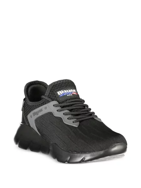 Fűzős hálós sneaker Blauer fekete