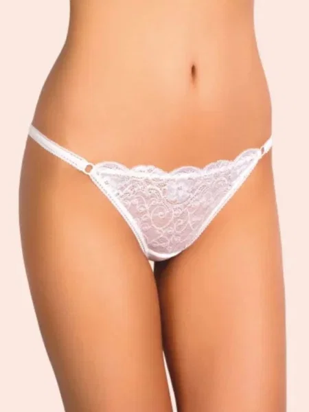 Трусики стринг ELIZA білі