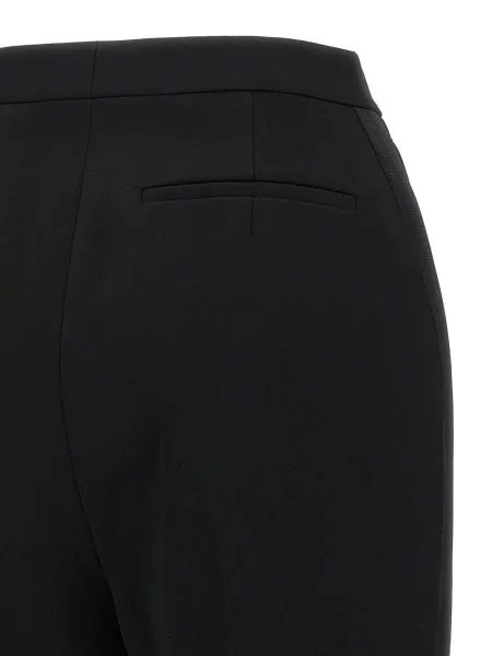 Pantaloni Givenchy din satin negru