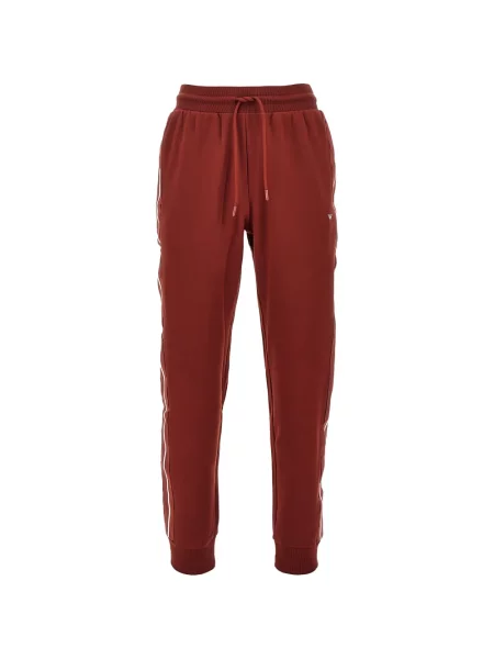 Spodnie Ea7 Emporio Armani czerwone