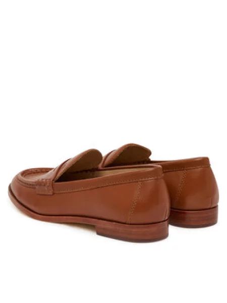 LAUREN RALPH LAUREN Mokasini Wynnie  rjava