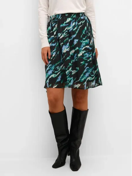 Kaffe Fustă mini Chucky verde