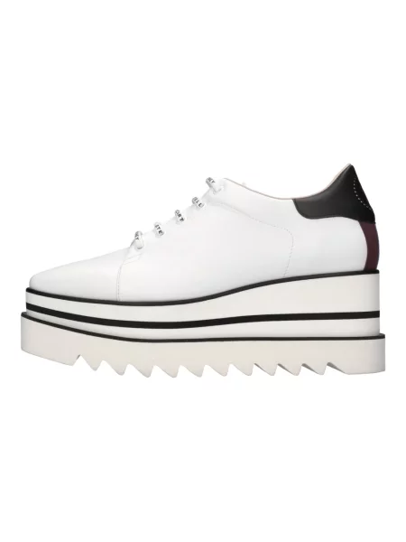 Sneakersy Stella Mccartney skórzane na platformie białe