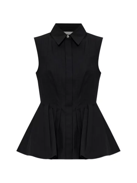 Cămașă Sportmax plisată negru