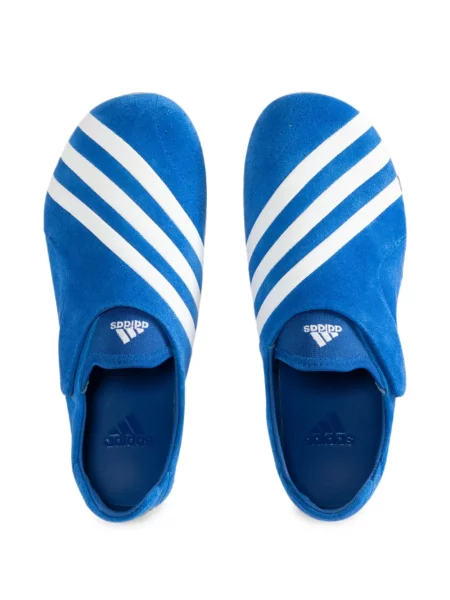 Yoga hanorac Adidas cu broderie cu bretele albastru
