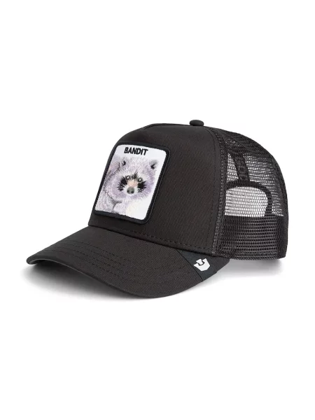 Goorin Bros baseballsapka pamutkeverékből Bandit Trucker fekete