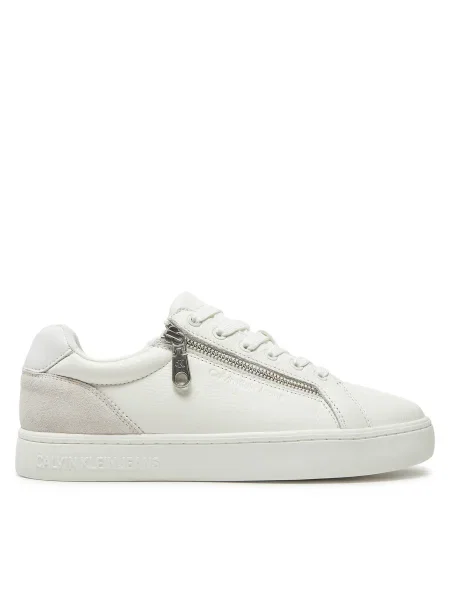 Calvin Klein Jeans Sportcipők Classic Cupsole Zip Low In fehér