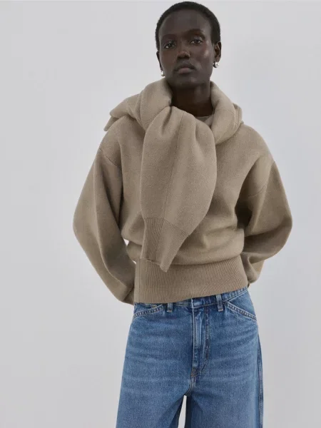 Прямі джинси MANGO синій