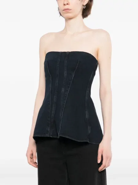 Top Agolde albastru