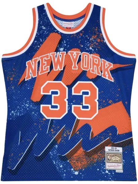 Елек Mitchell & Ness от джърси синьо