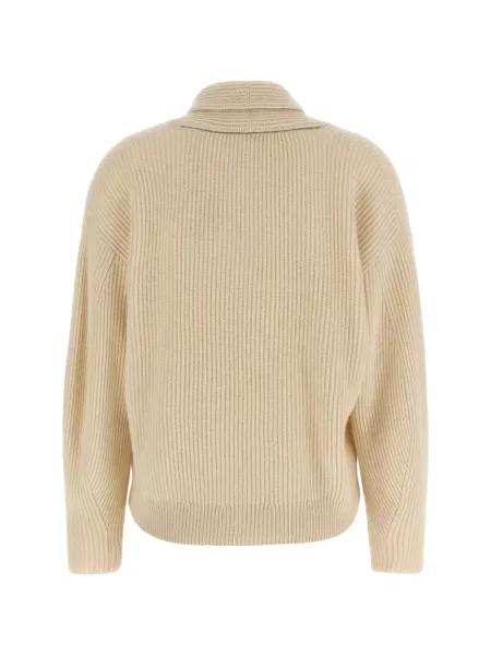 Gulerat pulover Brunello Cucinelli galben