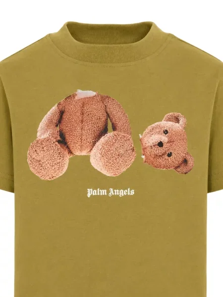 Gyerek póló Palm Angels zöld