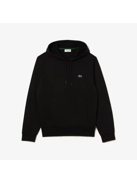 Lacoste Bluza Z Kapturem czarna