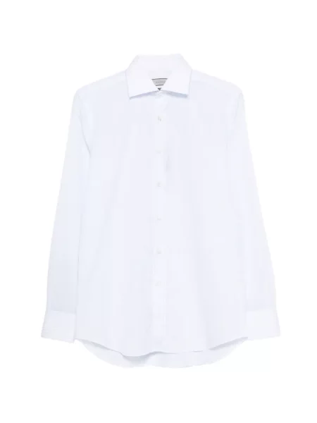 Cămașă Canali cu dungi alb