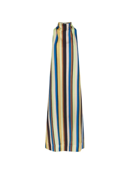 Rochie maxi Simon Miller cu dungi galben