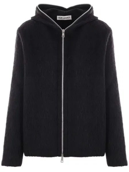 Bluza z kapturem Our Legacy czarna