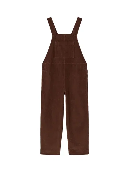 Thinking MU Hlače z naramnicami LUZ čokolada