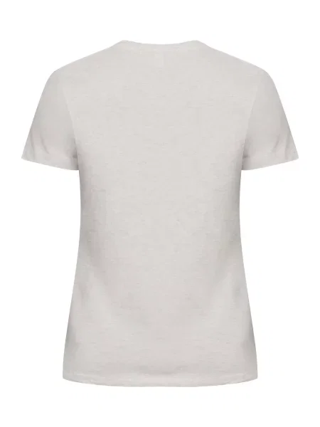 Clique Classic OC-T T-shirt z bawełny organicznej – nature melange szara