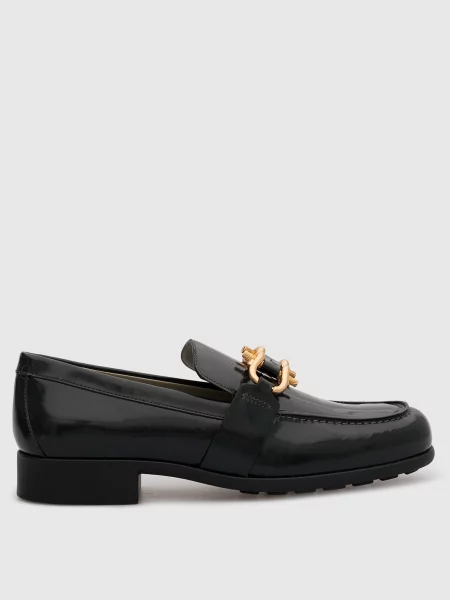 Шкіряні лофери Monsieur Bottega Veneta зелені