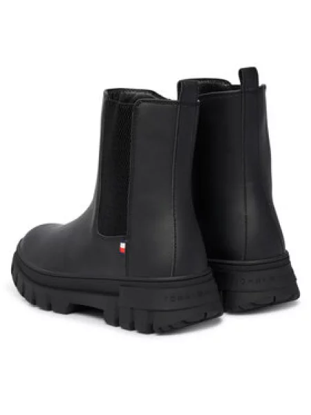 Polokozačky Tommy Hilfiger S černá