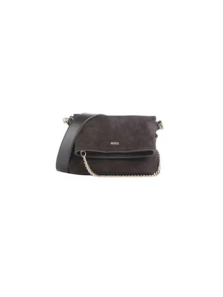 BOSS torebka crossbody Yelena FlapCrossbody brązowa