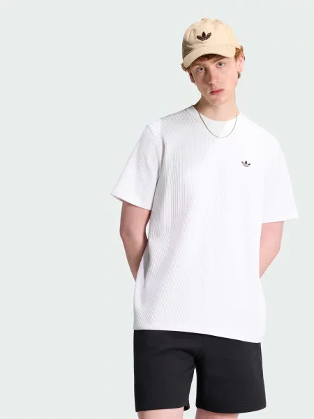 Футболка adidas комбінований верх білий