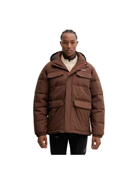 Columbia kurtka Landroamer Puffer zimowa brązowy