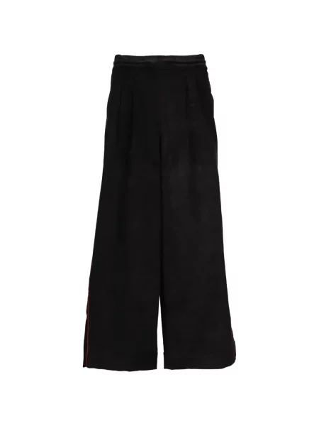 Pantaloni Nicholas Daley de catifea cord alergare negru