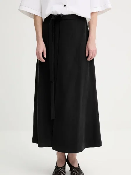 Marc O'Polo spódnica midi rozkloszowana czarny