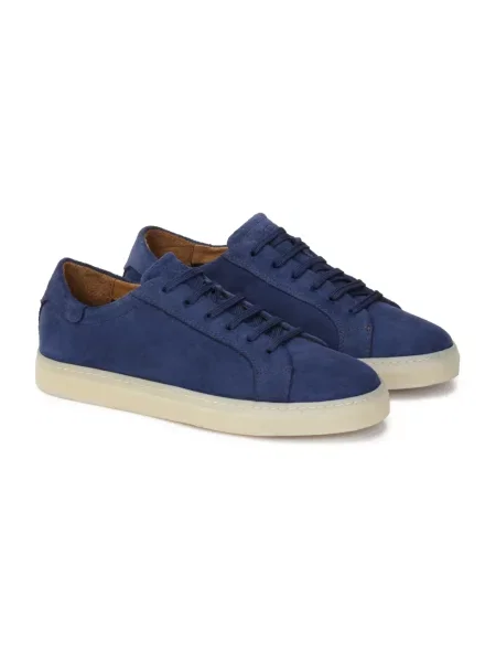 Sneakersy Kazar zamszowe niebieskie