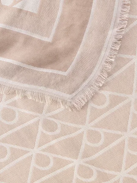 Fular Calvin Klein din jacard maro